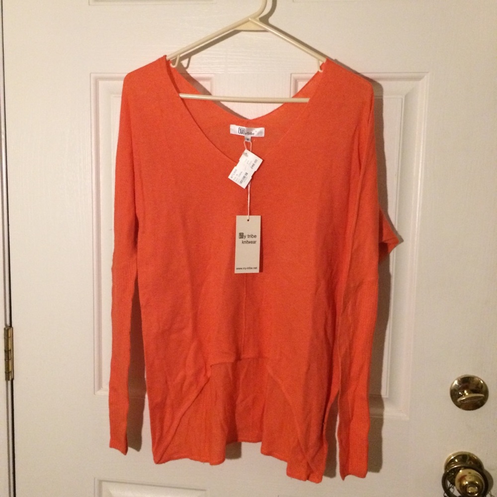 New My tribe Knitware coral size medium